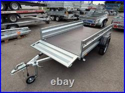 Tilt Trailer General Use Flat Bed 750kg 8.7 x 4.3ft 265cm x 132cm UNBRAKED