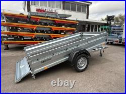 Tilt Trailer General Use Flat Bed 750kg 8.7 x 4.3ft 265cm x 132cm UNBRAKED