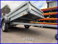Tilt Trailer General Use Flat Bed 750kg 8.7 x 4.3ft 265cm x 132cm UNBRAKED