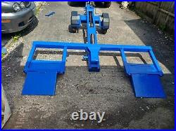 Tilt and Slide Car Dolly Braked Recovery Trailer