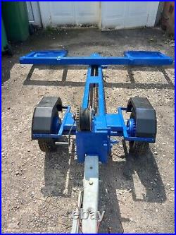 Tilt and Slide Car Dolly Braked Recovery Trailer