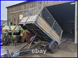 Tipper Trailer single axle with ring hitch and new tyres RM Trailers Ltd