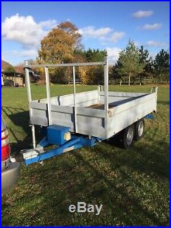 Tipping Trailer 3500kg, Bateson, Ifor Williams, Knott Avonride 1 Owner From New