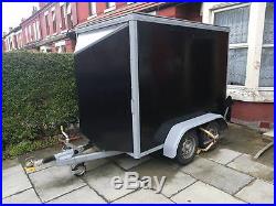 Tow A Van Box Trailer Indespension Twin Wheeled