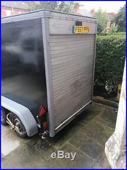 Tow A Van Box Trailer Indespension Twin Wheeled