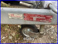 Tow A Van Indespension Box Trailer 14ft X 6ft 3.5ton Brand New Axles, Serviced
