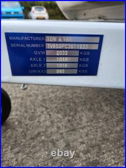 Tow A Van Trailer Twin Axel