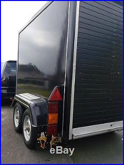 Tow a van box trailer