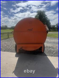 Towable Diesel Bowser Tank Trailer, Single Axle (1 Axle) Diesel Bowser Trailer