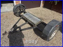 Towing Dolly with Pack Away Ramps and Wifi Magnetic Lights for Vehicles