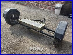 Towing Dolly with Pack Away Ramps and Wifi Magnetic Lights for Vehicles