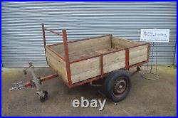 Trailer 106cm wide x 166cm internal. Leaf springs good tyres easy to move about