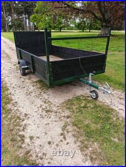 Trailer 10 X 5 foot, Low Bed For Machinery Etc, Heavy Duty Ramp
