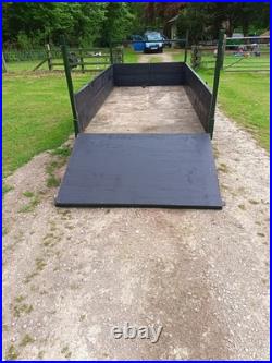 Trailer 10 X 5 foot, Low Bed For Machinery Etc, Heavy Duty Ramp