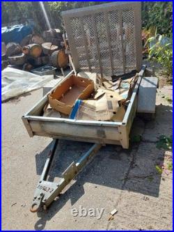 Trailer 1200x1500 In Side New Hubs Fitted No Lights with Ramp and Brake Drums