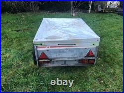 Trailer 4' x 3' x 14 Tipper, Cover, New Tyres, New Lights