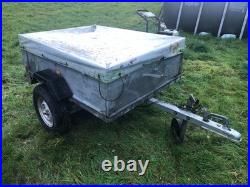 Trailer 4' x 3' x 14 Tipper, Cover, New Tyres, New Lights