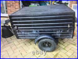 Trailer 4x3 With lid and padlock, plus extras to start your boot sale