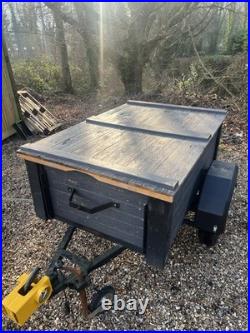 Trailer 5ft x 3ft (Approximately) With Cover, Rackets and Lock