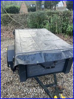 Trailer 5ft x 3ft (Approximately) With Cover, Rackets and Lock