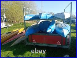 Trailer, 6 Kayaks And A Barrell Trailer, 6 Kayaks And A Barrell