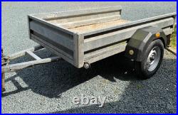 Trailer 750kg Heavy Duty Indespension NEW TYRES Steel Floor Drop TailUnits