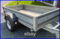 Trailer 750kg Heavy Duty Indespension NEW TYRES Steel Floor Drop TailUnits