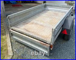 Trailer 750kg Heavy Duty Indespension NEW TYRES Steel Floor Drop TailUnits