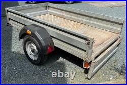 Trailer 750kg Heavy Duty Indespension NEW TYRES Steel Floor Drop TailUnits