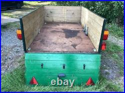 Trailer 7 Foot Long 4 Foot Wide And Sides Are 22 Inches Tall