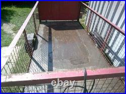 Trailer 8 X 4 Cage Sides Drop Tailgate