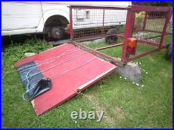 Trailer 8 X 4 Cage Sides Drop Tailgate