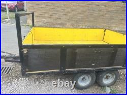 Trailer 8ft by 5ft 17 Deep Heavy Duty Axle please read description