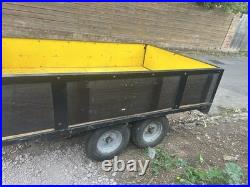Trailer 8ft by 5ft 17 Deep Heavy Duty Axle please read description