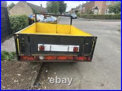 Trailer 8ft by 5ft 17 Deep Heavy Duty Axle please read description
