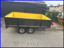 Trailer 8ft by 5ft 17 Deep Heavy Duty Axle please read description