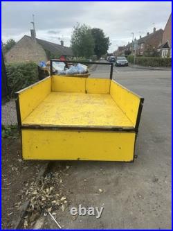 Trailer 8ft by 5ft 17 Deep Heavy Duty Axle please read description