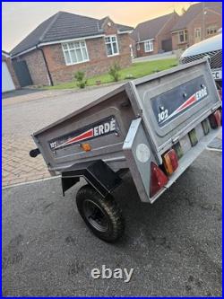 Trailer Erde 102 tipping trailer. Ideal camping or tip runs