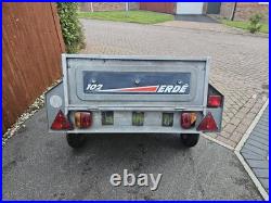 Trailer Erde 102 tipping trailer. Ideal camping or tip runs