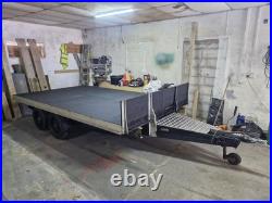 Trailer Flat Bed, Twin Axle, Flat Bed
