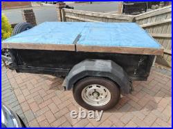 Trailer For Car 6x4ft (Braked With Suspension)