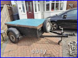 Trailer For Car 6x4ft (Braked With Suspension)