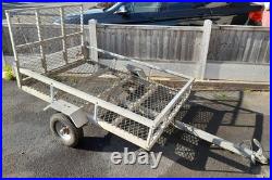 Trailer For Golf Buggy Quad Lawnmower With Ramp