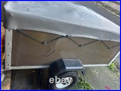 Trailer Length 5ft 152 Cm. Width 4ft 122 Cm Height 3ft 2 Ins 97 Cm Length