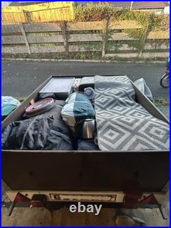 Trailer Length 5ft 152 Cm. Width 4ft 122 Cm Height 3ft 2 Ins 97 Cm Length