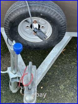 Trailer Length 5ft 152 Cm. Width 4ft 122 Cm Height 3ft 2 Ins 97 Cm Length