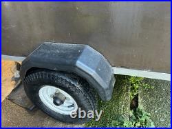 Trailer Length 5ft 152 Cm. Width 4ft 122 Cm Height 3ft 2 Ins 97 Cm Length