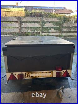 Trailer Length 5ft 152 Cm. Width 4ft 122 Cm Height 3ft 2 Ins 97 Cm Length Trailer Length 5ft 152 Cm. Width 4ft 122 Cm Height 3ft 2 Ins 97 Cm Length