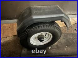 Trailer Length 5ft 152 Cm. Width 4ft 122 Cm Height 3ft 2 Ins 97 Cm Length