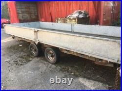 Trailer, Multi purpose c/w ramps, 16ft bed, GVW 3500kg. Similar to Ifor Williams